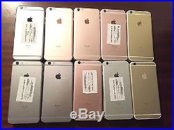 10 LOTS Apple iPhone 6s Plus, Unlocked & More, 10 Units, Salvage Condition