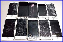 10 Lot Apple iPhone 6 Plus A1522 Locked For Parts Repair Used Wholesale As Is