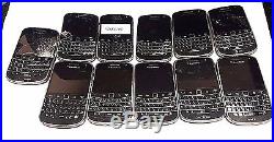 11 Lot Blackberry Bold 9900 9930 GSM For Parts Repair Used Wholesale As Is
