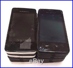 12 Lot Alcatel One Touch S`Pop 4030A GSM For Parts Repair Used Wholesale As Is
