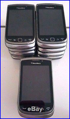14 Lot Blackberry Torch 9810 GSM Locked Claro For Parts Used Wholesale As Is