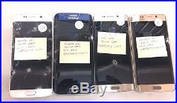 14 Lot Samsung Galaxy S6 EDGE G9251 GSM For Parts Power Up Bad Lcd Wholesale
