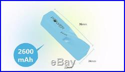 150x LOT Universal Portable Battery Charger Power Bank 2600mAh For Cell Phones