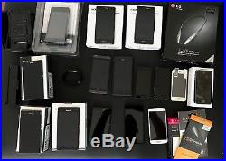 15 Smartphones, 1 Tablet, 1 Fitness Band, 1 LG Bluetooth Headset