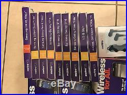 16 piece lot of NEW never opened METRO PCS cell phones and accessories & 1 extra