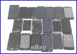 19 Lot Smart Phones- Various Models- Various Carriers For Parts Read Auction