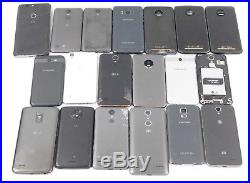 19 Lot Smart Phones- Various Models- Various Carriers For Parts Read Auction