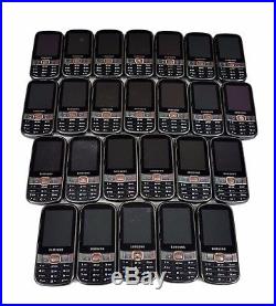 25 Lot Samsung Array SPH-M390 CDMA Slider Cell Phone QWERTY Keypad Boost Mobile