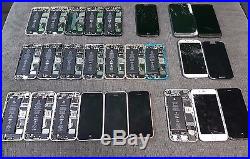 26 Lot Of Cell Phones Iphone 5, 5c, 5s, 6, Lg G2, G3, Samsung S4