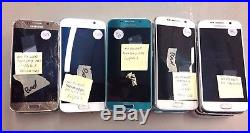 27 Lot Samsung Galaxy S6 G920i GSM For Parts Repair Used No Power Wholesale