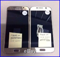 2 Lot Samsung Galaxy S6 G920i GSM For Parts Power Up Good Lcd Wholesale