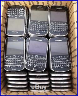 30 Lot Blackberry Bold 9900 GSM For Parts Power Up Good Lcd Used Wholesale