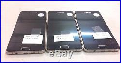 3 Lot Samsung Galaxy A510M A5 2016 GSM For Parts Power Up Bad Lcd Wholesale