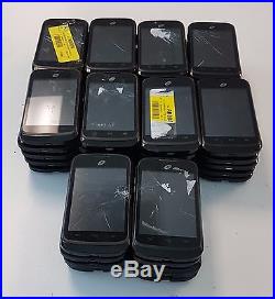 48 Lot ZTE Whirl Z660G Tracfone Wireless Android Smartphone GSM 3G 4 GB Used