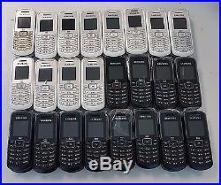 49 Lot Samsung GT- E1086i Movistar GSM Cellular Basic Phone Candy BAR Used Mint
