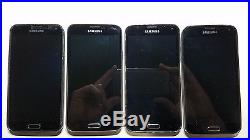 4 LOT Samsung Galaxy S5 16GB Clean IMEI Very Good Cond (2 Sprint, 1 Ver, 1 ATT)