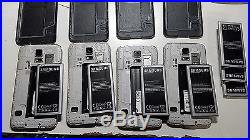 4 LOT Samsung Galaxy S5 16GB Clean IMEI Very Good Cond (2 Sprint, 1 Ver, 1 ATT)