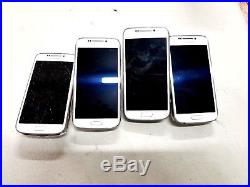 4 Lot Samsung Galaxy S4 Zoom C-105A 4G LTE For Parts Repair Used Wholesale AS IS