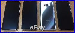 4 Samsung Galaxy S8 G950 T-Mobile 64GB Silver Lot Bad Financed IMEI #103