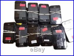 54 Lot LG L34C Fuel CDMA Optimus Smartphone Locked Tracfone Android 3G WiFi Used