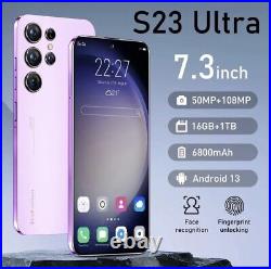5G S23 Ultra 16+1T 7.3in Smartphone Dual SIM 1TB Graphite (Unlocked)