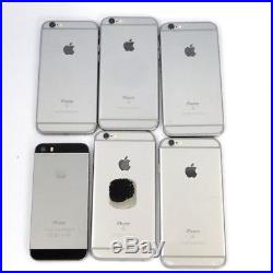 5 Lot Apple iPhone 6S-16GB, 1-Apple iPhone 5S-16GB-Verizon-Clean ESN-iCloud On