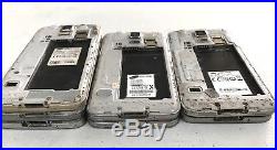 7 Lot Samsung Galaxy S5 G900F GSM For Parts Repair Used Wholesale As Is