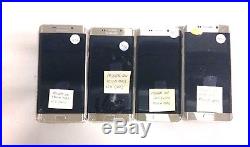 7 Lot Samsung Galaxy S6 EDGE+ G928G For Parts Used Power Up Good Lcd Wholesale