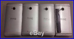 8 HTC ONE M7 PN07120 GSM Locked For Parts Power Up Good Lcd Used Wholesale