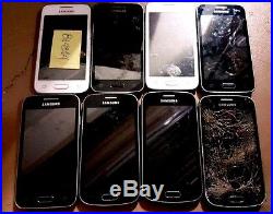 8 Lot Samsung Galaxy G318ML S7390L GSM Locked For Parts Used Wholesale As Is