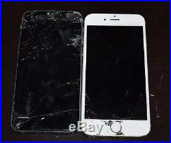 8 Phone Apple iPhone Broken Lot Sold As-Is For Parts Please Read