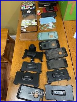 AT&Tapple iphone lot for parts broken Cases Too