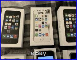 Apple Iphone 5S Phones Wholesale Lot 3 + 3 New Unopened Otterbox Phone Cases ATT