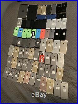 Apple Iphone And Otter devices Lot For Parts 74 Total