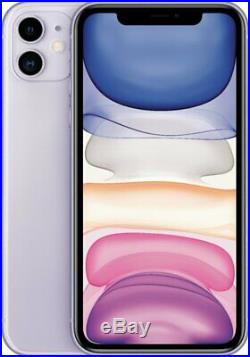Apple iPhone 11 128GB Purple Verizon T-Mobile AT&T Fully Unlocked Smartphone