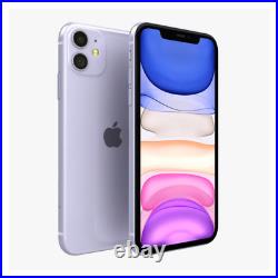 Apple iPhone 11 64GB Purple (Unlocked) A2111 (CDMA + GSM)