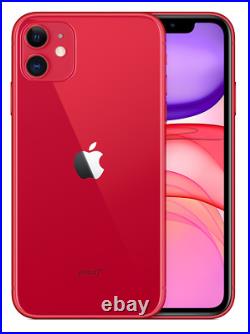 Apple iPhone 11 64GB T-Mobile Smartphone (Red) Very Good