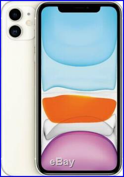 Apple iPhone 11 64GB White Verizon T-Mobile AT&T Metro Fully Unlocked Smartphone