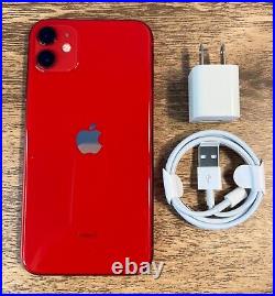 Apple iPhone 11 (PRODUCT) RED 64GB (Factory Unlocked)
