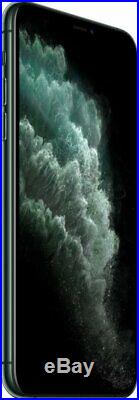 Apple iPhone 11 Pro Max 512GB Midnight Green Verizon AT&T Unlocked Smartphone