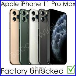 Apple iPhone 11 Pro Max A2161 ATT T-Mobile Sprint Verizon Factory Unlocked Good