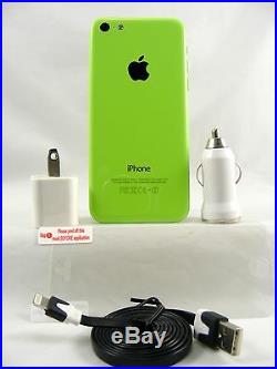 Apple iPhone 5C-16GB Green (Verizon 4G LTE Unlocked Network + Accessories)