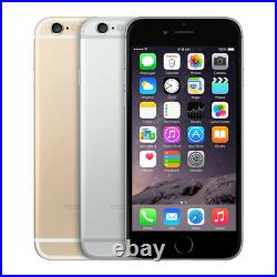 Apple iPhone 6 64GB 128GB Gray Gold Silver Factory Unlocked GSM + CDMA Verizon