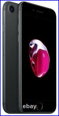 Apple iPhone 7 GSM Factory Unlocked 32GB Black Smartphone Very Good