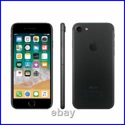 Apple iPhone 7 Matte Black 32GB T-Mobile AT&T GSM Unlocked Smartphone