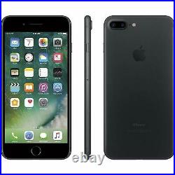 Apple iPhone 7 Plus 128GB, Black, CDMA + GSM Fully Unlocked 4G LTE Smartphone