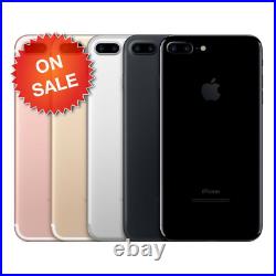 Apple iPhone 7 Plus 32GB Black, Gold Unlcoked Verizon At&t Smartphone LTE