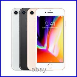 Apple iPhone 8 64GB 256GB Smartphone Unlocked AT&T Verizon T-Mobile & Others