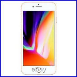 Apple iPhone 8 64GB Factory Unlocked AT&T T-Mobile Gold Smartphone Very Good
