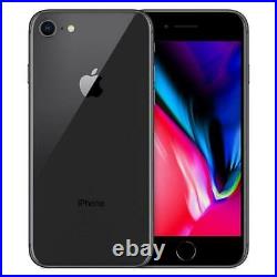 Apple iPhone 8 64GB Factory Unlocked AT&T T-Mobile Gray Smartphone